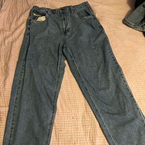 Blue light wash empyre skateboard jeans